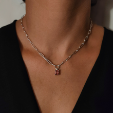 Carica l'immagine nel visualizzatore di Gallery, Collana argento e tormalina