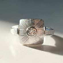 Carica l'immagine nel visualizzatore di Gallery, Doppio argento e moissanite