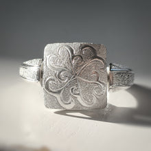 Carica l'immagine nel visualizzatore di Gallery, Doppio argento e moissanite