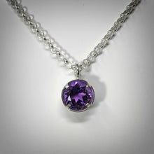 Carica l'immagine nel visualizzatore di Gallery, Punto luce argento e ametista
