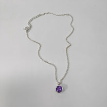 Carica l'immagine nel visualizzatore di Gallery, Punto luce argento e ametista