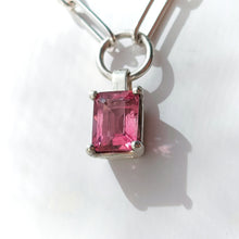 Carica l'immagine nel visualizzatore di Gallery, Collana argento e tormalina