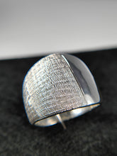 Carica l'immagine nel visualizzatore di Gallery, Anello fascia mezza pelle