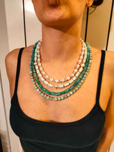 Carica l'immagine nel visualizzatore di Gallery, Collana 4 fili Azzurra