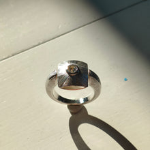 Carica l'immagine nel visualizzatore di Gallery, Doppio argento e moissanite