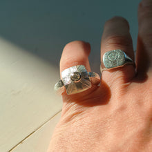 Carica l'immagine nel visualizzatore di Gallery, Doppio argento e moissanite