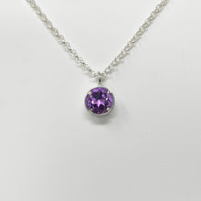 Carica l'immagine nel visualizzatore di Gallery, Punto luce argento e ametista
