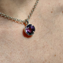 Carica l'immagine nel visualizzatore di Gallery, Punto luce argento e ametista
