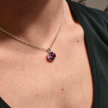 Carica l'immagine nel visualizzatore di Gallery, Punto luce argento e ametista