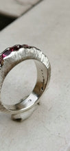 Carica l'immagine nel visualizzatore di Gallery, Anello in argento 925‰ e tormaline