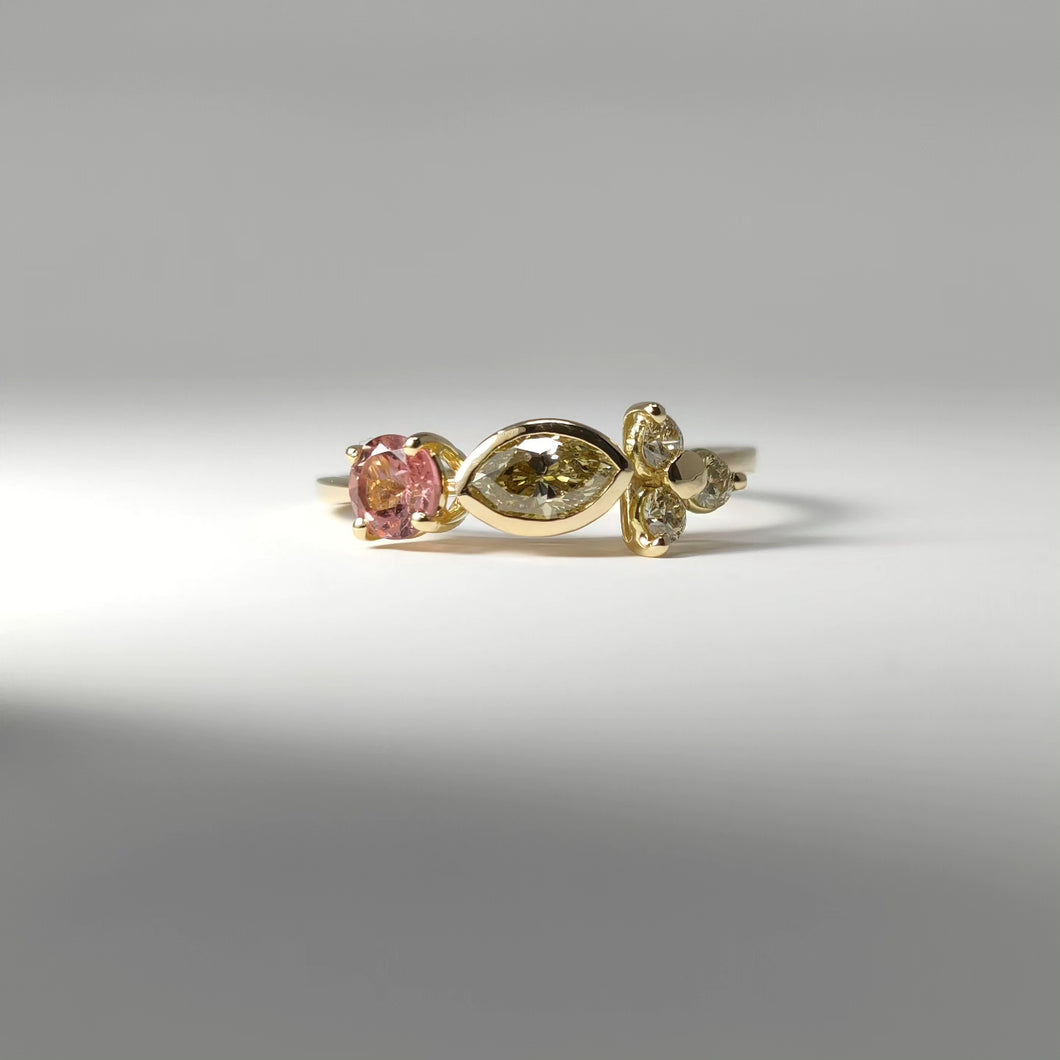 Marquise e tormalina